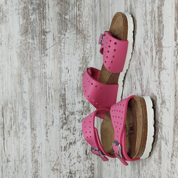 🟪NIB Sz 36 Birkenstock Birki's Pink Freeport Slide Sandal - Picture 8 of 16